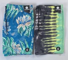 Men's Volcom Elastic Waistband Polly Pack Swim Trunks