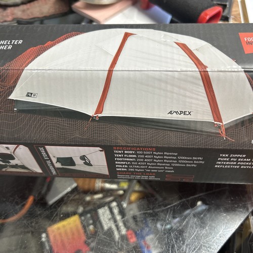 Ampex Ein-Personen-Rucksackzelt Codazzi leicht neu im Paket kostenloser Versand - Bild 3 von 8