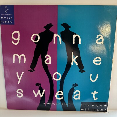 C&C Music Factory-Gonna Make You Sweat (Everybody Dance 1990 44-73605 Vinyl 12''