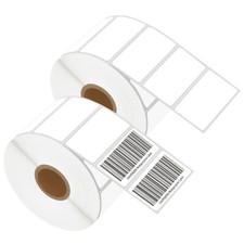 2 Rolls 1300/R 2x1 Barcode Thermal Labels 2"X1" for Zebra LP 2844 Eltron Rollo