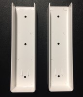 2 X8 Pvc Vinyl Fence Rail Mount Brackets Set Of 2 2 X8 Pvc Vinyl Fence Rail Mount Brackets Set Of 2