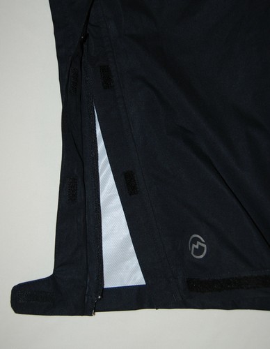 Pantaloni da pioggia leggeri neri adulti unisex Magellan nuovi senza etichette taglia large - Foto 6 di 10