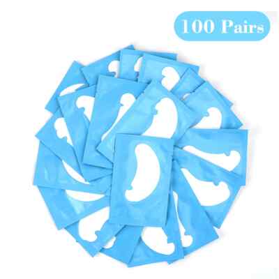 Eye Pads for Eyelash Extension Hydrogel Patches for Eyelashes U Shaped Gel Pads