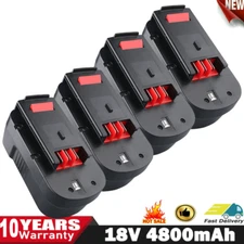4X Max FOR BLACK & DECKER HPB18 HPB18-OPE 244760-00 18 VOLT 4.8Ah NI-MH BATTERY
