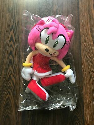 New Amy Rose SONIC THE HEDGEHOG 9 inch Plush (Great Eastern