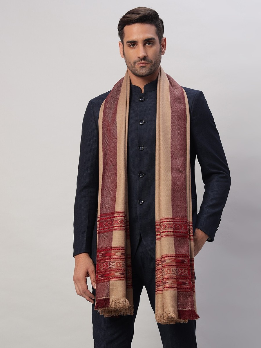 100% Cashmere Men's Wool Pashmina Soft Wrap Scarf Solid Warm Throw