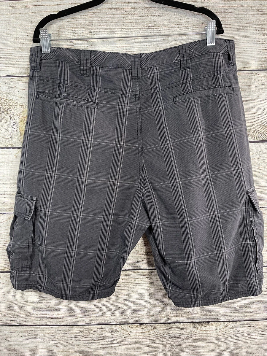 Wrangler plaid best sale shorts