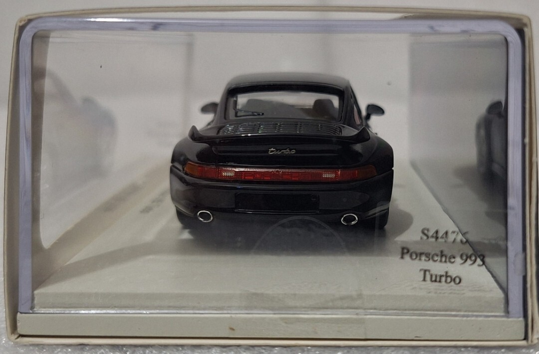 Porsche 911 (993) Turbo 1995 Black 1:43 Spark S4476 EXTREMELY RARE