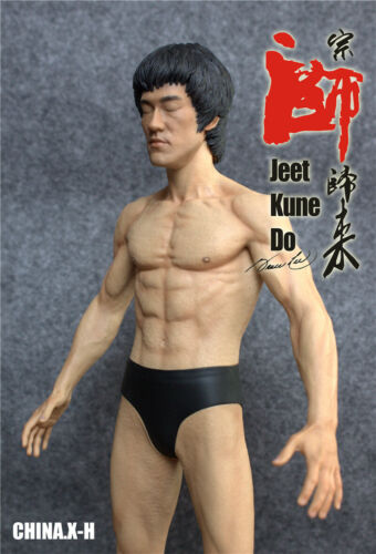 Auf Lager CHINA. X - H 1/6 Bruce Lee Actionfigur Statue limitiert zwei Köpfe - Bild 12 von 12