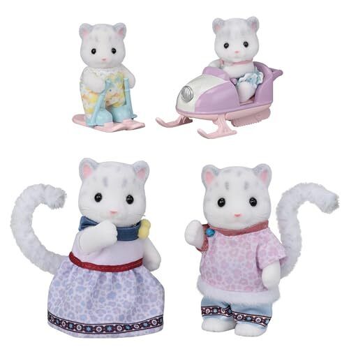 Sylvanian Families Schneeleopard Familie FS-55 EPOCHE Calico Critters kostenloser Versand - Bild 3 von 6
