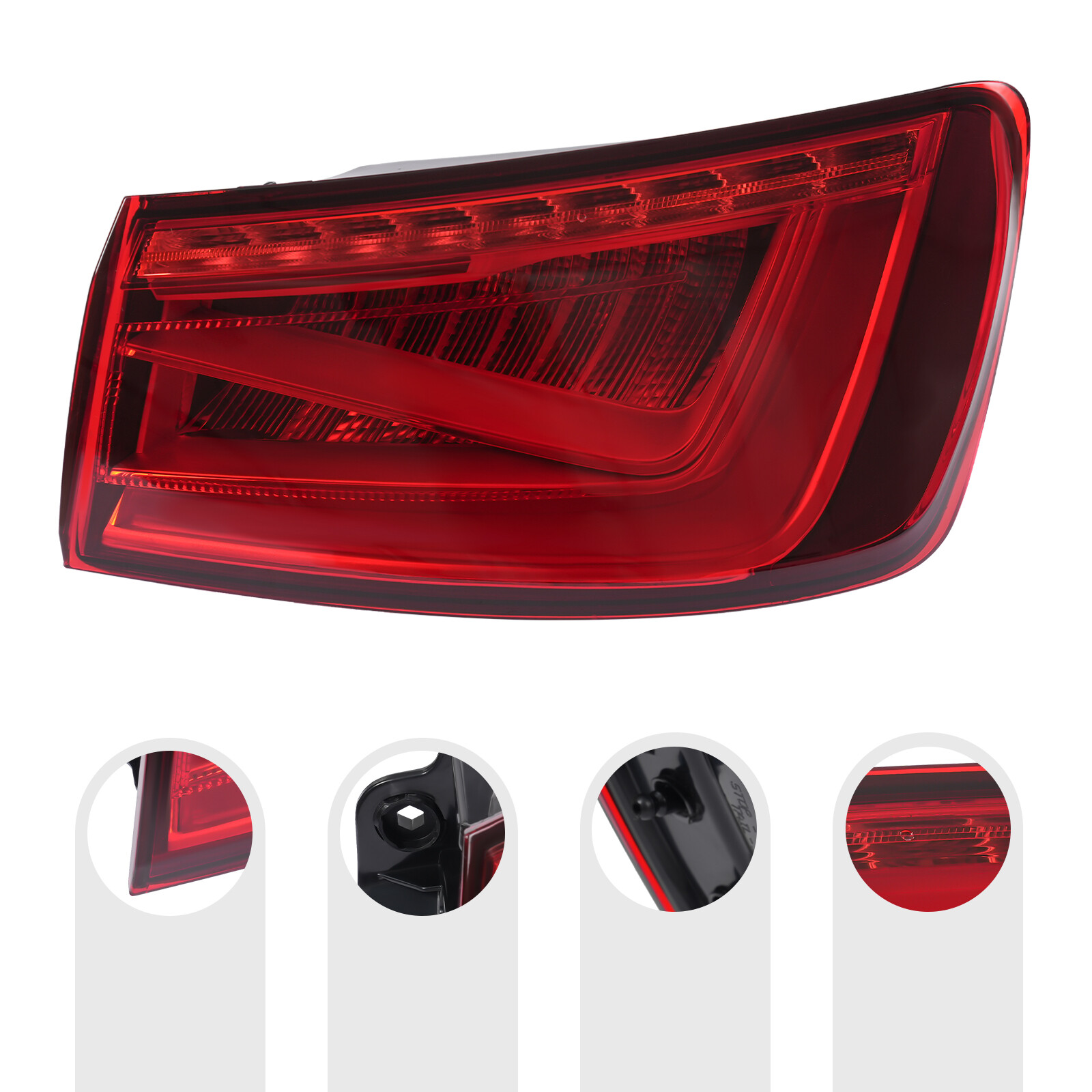 For 2015 Audi A3 OEM Side Passenger Outer Rear LED Tail Light Brake Lamp 2016 RH