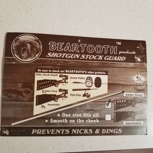 Beartooth Products Paper Advertising Instructions for Shotgun Stock Guard - Picture 2 of 7
