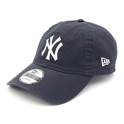 New [New Era] Cap 9TWENTY Low Cap MLB NY Navy/White FREE 920