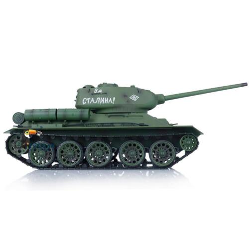 US Stock 2.4G 1/16 Henglong RTR 7.0 RC Tank Soviet T34-85 3909 BB Battle Infrare - Picture 6 of 16