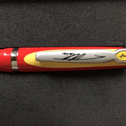 Penna Biro Ferrari Fernando Alonso Garanzia In Scatola Metallica F1 Originale - Foto 8 di 12