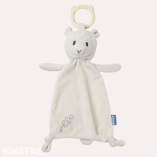 Baby Gund Llama Lovey Comforter Security Blanket Blankie Plush Soft Toy Teether - Picture 2 of 2