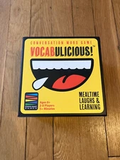 VOCABULICIOUS! The Vocabulary, Word and Conversation Game - Mealtime  GAME