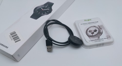 Samsung Galaxy Watch4 Classic 46mm New battery Neuer Akku + screen protector - Zdjęcie 5 z 6