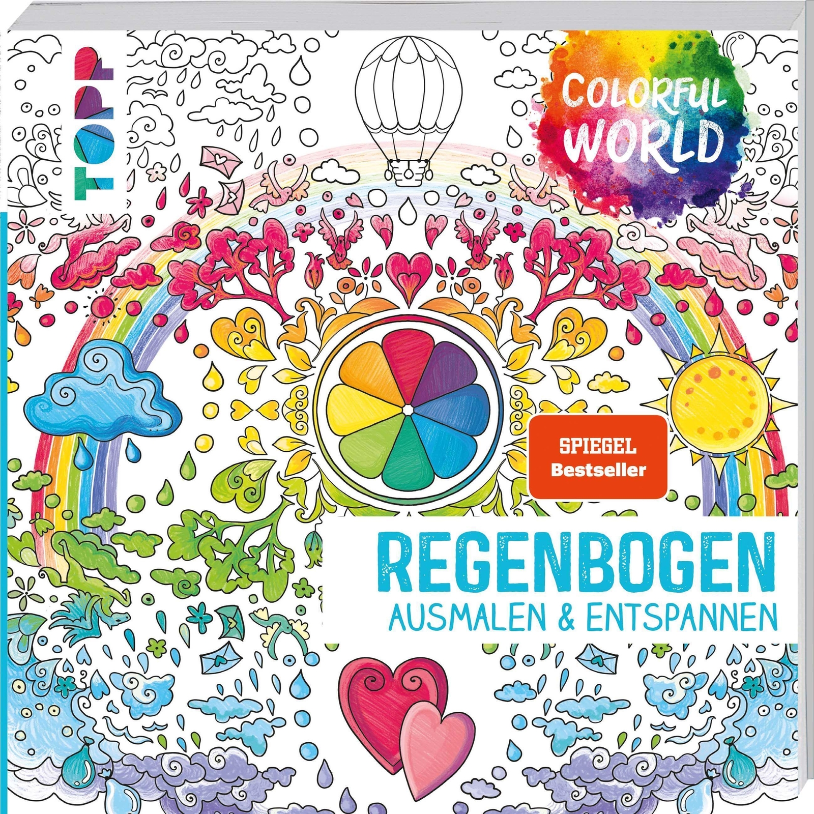 Thumbnail - Colorful World - Regenbogen Ausmalen & Entspannen Ursula Schwab