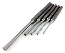 Wilde Tool 5pc Pin Punch Set MADE IN USA 3/32 – 1/4” Inch Professional Quality