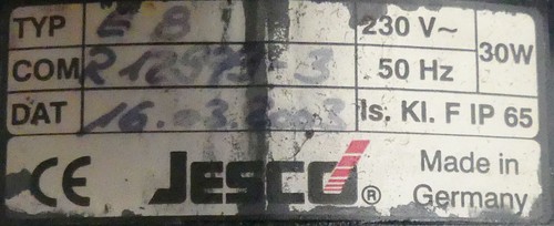 JESCO E8 Dosierpumpe -used- - Bild 3 von 3