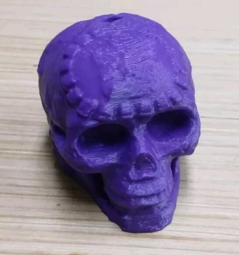 Aztec Death Whistle - 3D Printed - Very Loud, Purple Color, Halloween Toy 💀 - Picture 2 of 5