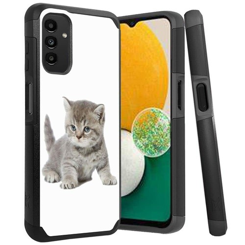 For Samsung Galaxy A13 Shockproof Dual Layer Hybrid Case+Tempered Glass Cover m2 - Picture 30 of 30
