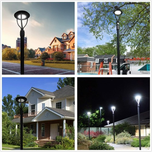 Commercial 60W Led Post Top Light 8400Lm Outdoor Street Parking Lot Lights IP65 - Picture 8 of 8