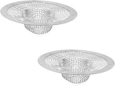 Shower Hair Drain Catcher, Stainless Steel Hair Catcher for Sink Bathroom Tub