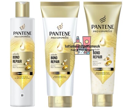 Pantene Pro V Miracles BOND REPAIR Shampoo, Conditioner und Behandlung