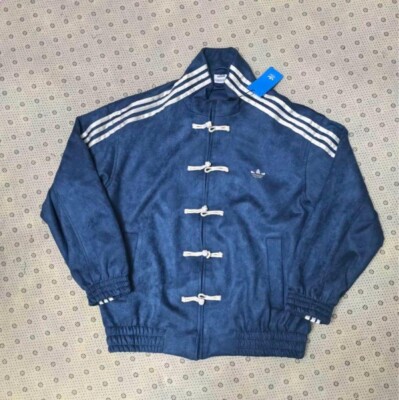 メタナイトLサイズ 新品 中国限定 蛇年 トラックジャケット 青色 adidas アディダス 中国限定 蛇年 トラックジャケット ネイビーM