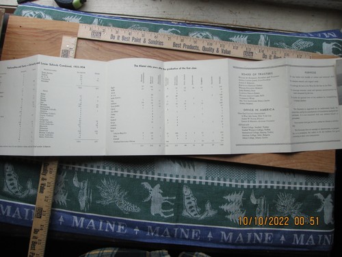 Folleto de la Universidad Americana de Beirut 1933 1934 - Imagen 9 de 11