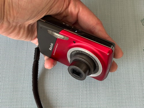 Working Red Digital Camera Kodak M530 Digital Camera, TESTED +CARD - Picture 13 of 15