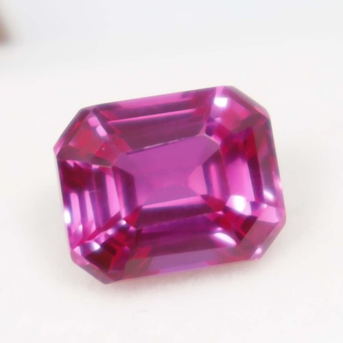 Natural Pink Sapphire Faceted 6.10 Ct A+ GIE Certified Cut Loose Gemstone 881 - Picture 3 of 7