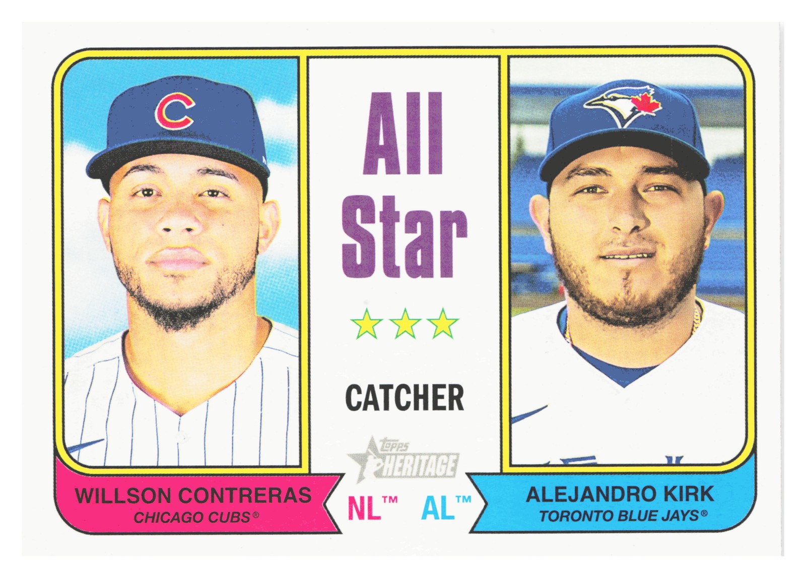 All-Star Center Fielders (Amos Otis / Cesar Cedeno) Topps 1974 Topps