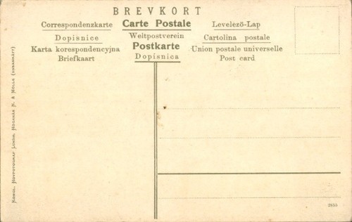 Carte postale Mölle Suède, vue offres sur le village, voilier - 4639378