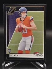 Panini Zenith Potential Bo Nix Rookie #109 Denver Broncos Football 2024 Miscut