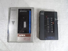 Rare AIWA HS-P06 Cassette Walkman. with fm cassette untested