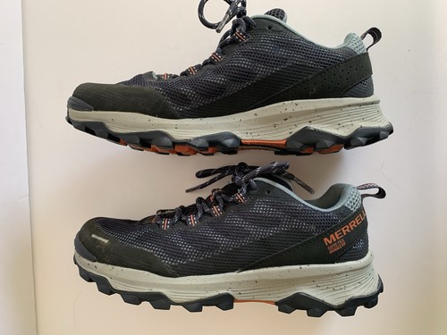 Tenis de senderismo Merrell Moab azules impermeables J066982 con cordones para mujer talla 8” - Imagen 6 de 8