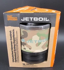 E87S FLUX RING JETBOIL 1L PERSONAL COOK SYS CAMMO EN 417 STANDARD FUEL NOT INCLD