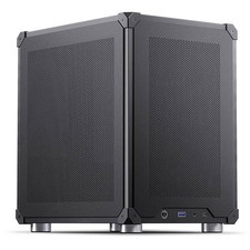 Image of Jonsbo C6 Microtower PC Casing Black Compact gaming enclosure