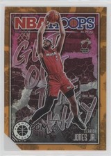 2019 Panini NBA Hoops Premium Stock Get Out the Way Orange Derrick Jones Jr 0q3
