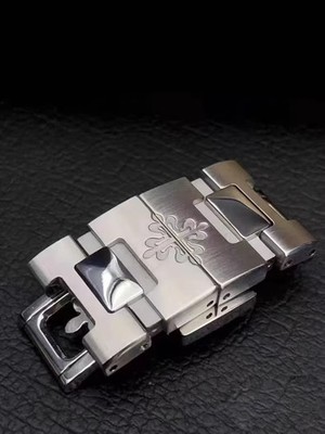 Patek Philippe Nautilus 5712 5711 5726 5811 Strap with Steel Deployment Clasp