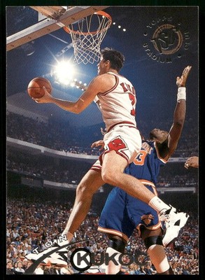 Toni Kukoc - 1993-94 Topps Stadium Club Basketball - Chicago Bulls #18