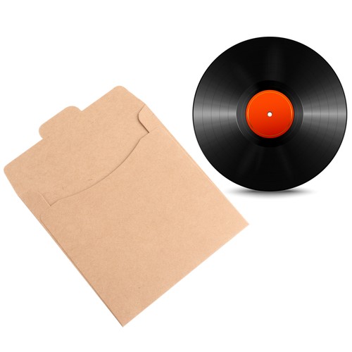 30pcs Packaging Envelopes CD DVD Kraft Paper Sleeves Disc Paper Bag - 第 9/12 張圖片