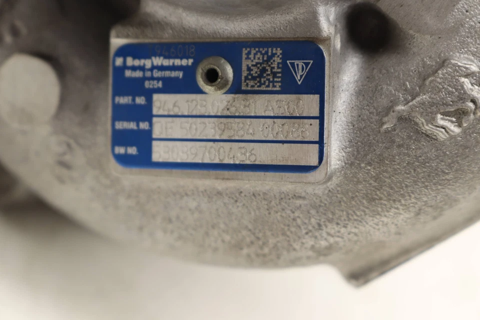 2015-2017 PORSCHE MACAN 3.0L - ESQUERDA Turbo / Turbocompressor 94612302631 - Imagem 2 de 4