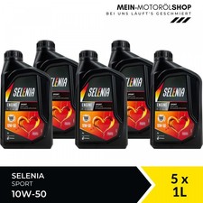 Selenia Sport 10W-50 Abarth Performance Motoröl 5x1 Liter = 5 Liter