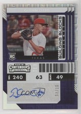 2022 Panini Chronicles Building Blocks 3/10 Glenn Otto #22 Auto 0n8e