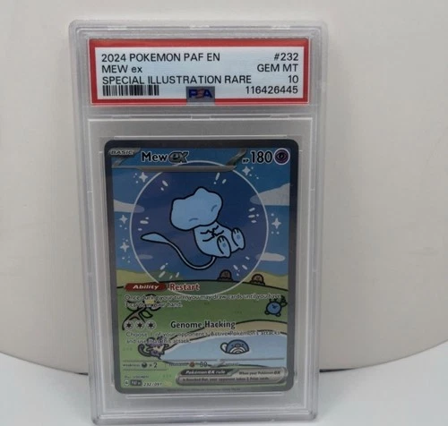Paldean Fates Bubble Mew ex 232/091 Pokemon 2024 PSA 10 ORIGINAL OWNER