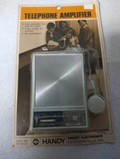 NOS Handy Solid State Telephone Amplifier  Landline Vintage Made in Japan